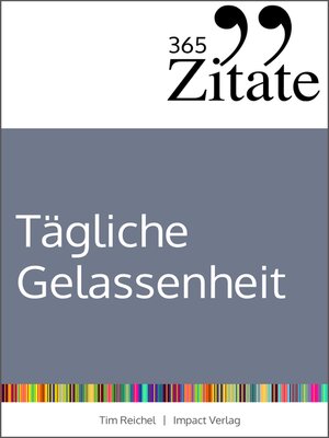 cover image of 365 Zitate für stoische Gelassenheit